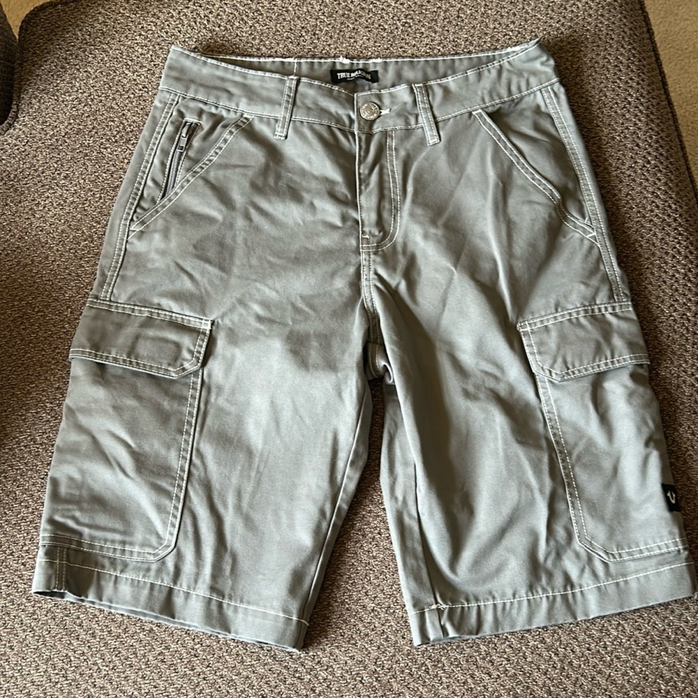 True Religion Men's Cargo Shorts Mens 30